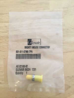 NEW Glenair 801-011-07M6-7PA MIL Spec Connector MIGHTY MOUSE CONNECTOR