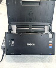 EPSON DS520 Scanner Color Document Double Sided Works