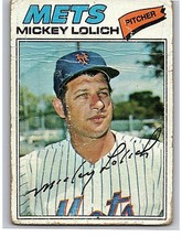 1977 Topps Baseball Card Single - #565 Mickey Lolich