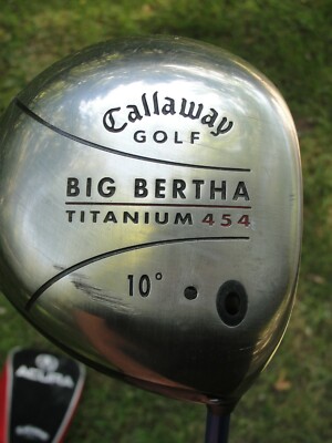 Callaway Big Bertha Titanium 454 10 Degree Driver Prolaunch