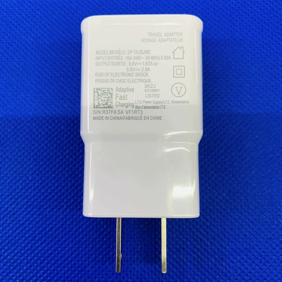 Зарядное устройство быстрое 3 фута тип C USB-C + адаптивный кабель быстрой зарядки S9 S10 Note8 9 ЛОТ - Изображение 3 из 4