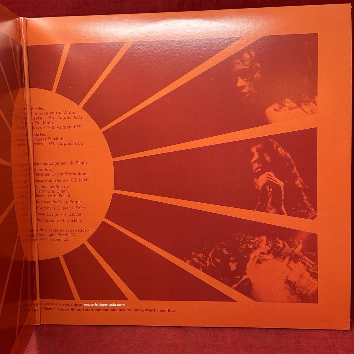 DEEP PURPLE - Made In Japan 180g Vinyl Audiophile 2 LP DEEP PURPLE - Made In Japan 180g Vinyl Audiophile 2 LP