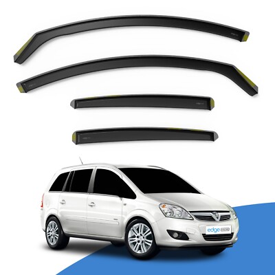 VAUXHALL ZAFIRA B MK2 2005-2014 5 Door MPV Wind Deflectors 4pc Edgevisors Tinted
