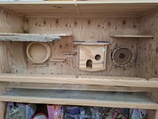 Holzkäfig 120x45x100