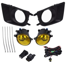 LABLT Fog Lights Lamps For 2012-2015 Toyota Tacoma Pair Amber Lens w/Swich kits