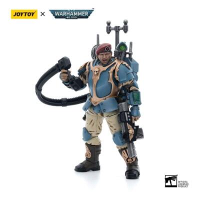 Warhammer 40k 1/18 Command Squad 55th Kappic Eagles Vox Operator JOYTOY