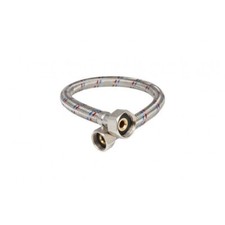 3/8" x 1/2" Flexible Water Hose / Pipe Flexi Connector