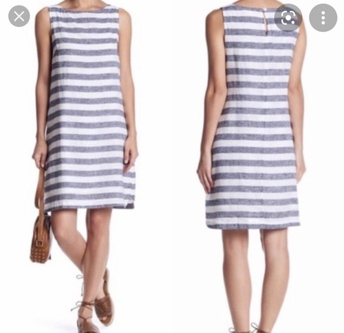 NEW! Beach Lunch Lounge Linen Alina DRESS Anthropologie Free People XS  Monrow | eBay