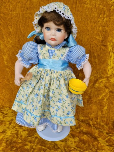 Porcelain Doll 13 1/2"  LITTLE MISS MUFFET  by Patricia Rose 