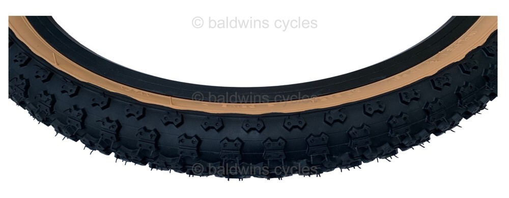 Mountain Bike Baldys 20x2.125 BMX NERO/TAN PARETE Battistrada - Foto 5