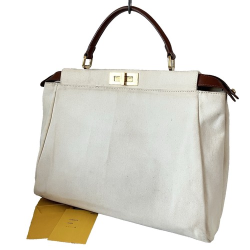 FENDI レディース トートバッグ 8BN244 AUR3 F04QL Fendi Peekaboo Mini Women's Tote Bag 8BN244 AUR3 F04QL
