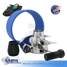 Impeller for Sea Doo GTS GTI 130 GTX 170 Compatible Solas SR-CD-10/18A+Wear Ring