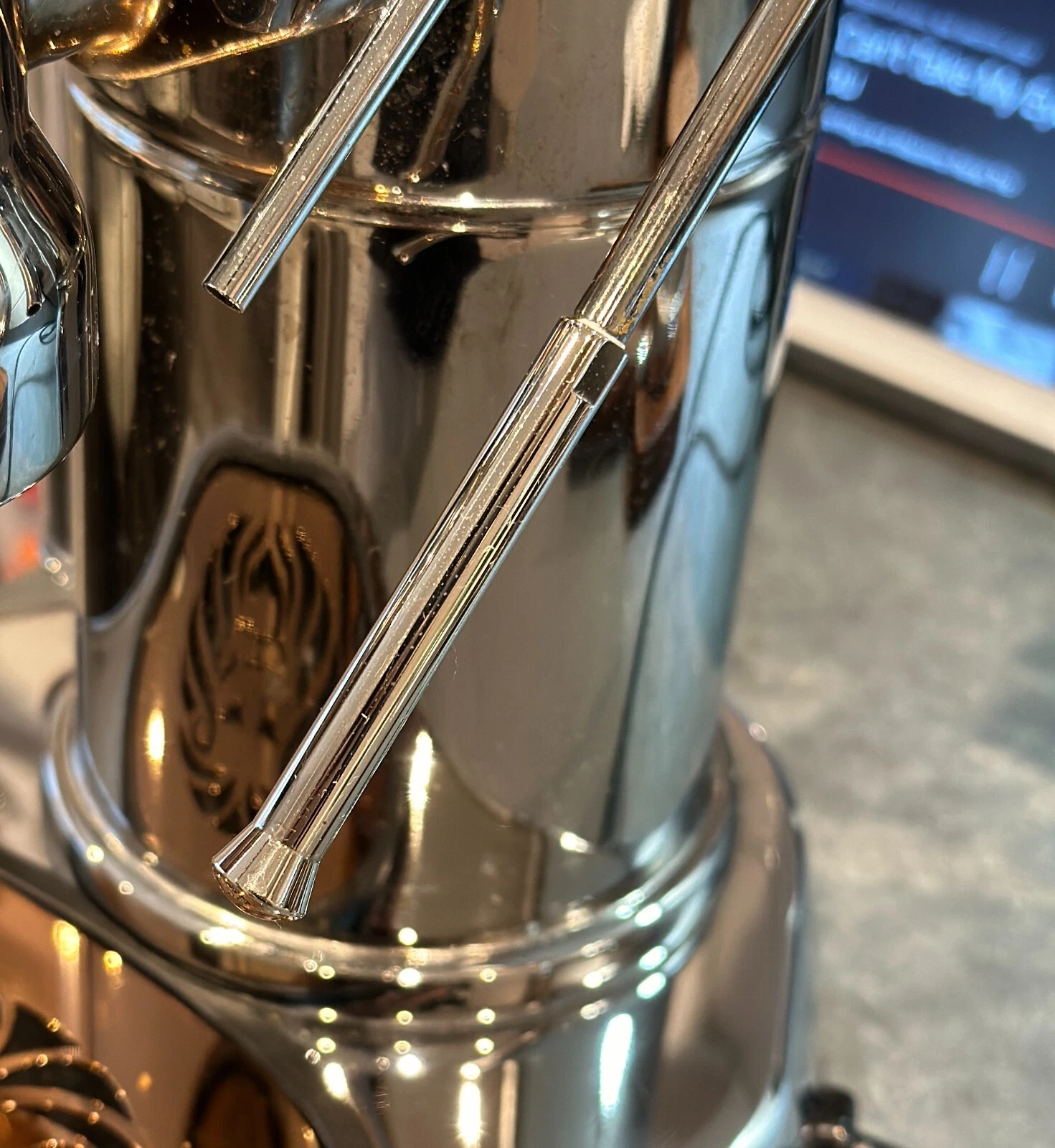 La Pavoni Long (single hole) Steam Tip Extender - Stainless
Opens in a new window or tab