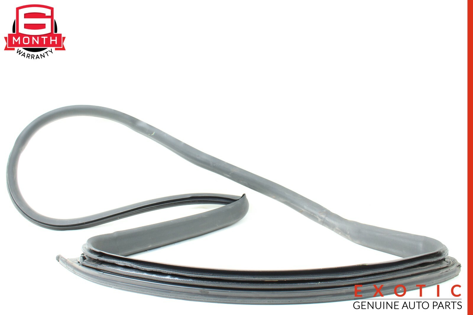 14-17 Maserati Ghibli S Rear Left Rubber Door Weather Strip Liner OEM