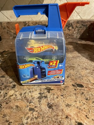 Mattel - Hot Wheels Track & Builder: Display Launcher Case X2 Cars NWB Pack of 2