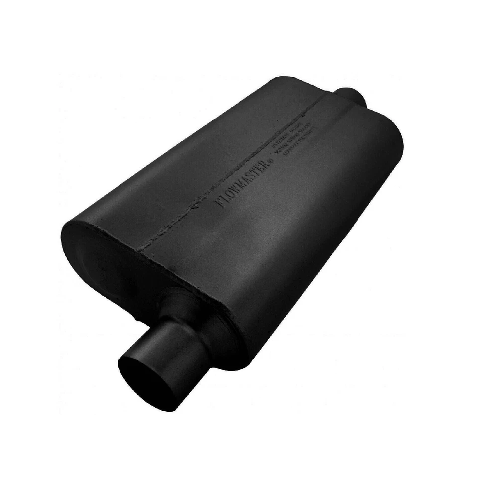 Flowmaster 942551 Juego de 2 silenciadores con cámara de entrada/centro de salida de 2,5" serie 50 Foto 3 de 4