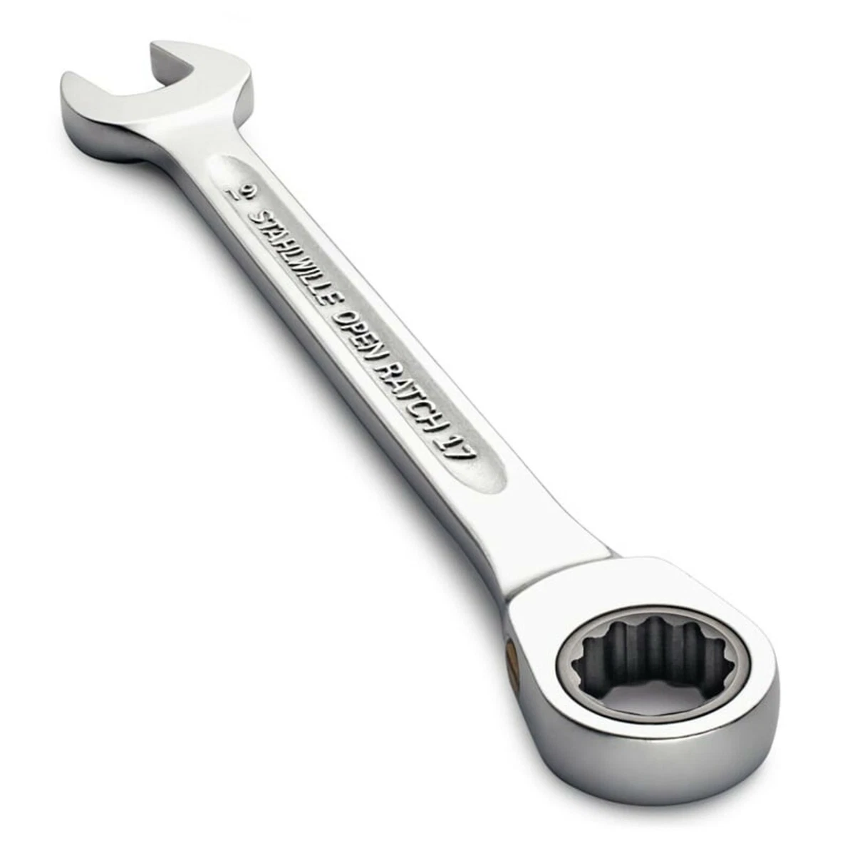 Stahlwille 5pc Metric Open Ring Reversible Ratchet Combination