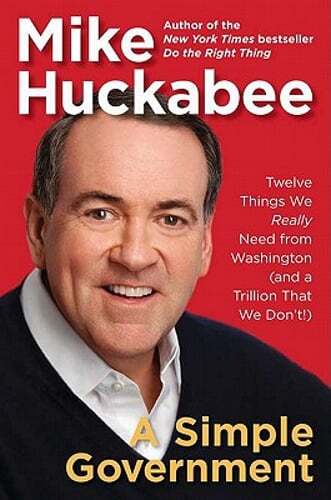 A Simple Government: Twelve Things We Really Need from Washington (and a: New
