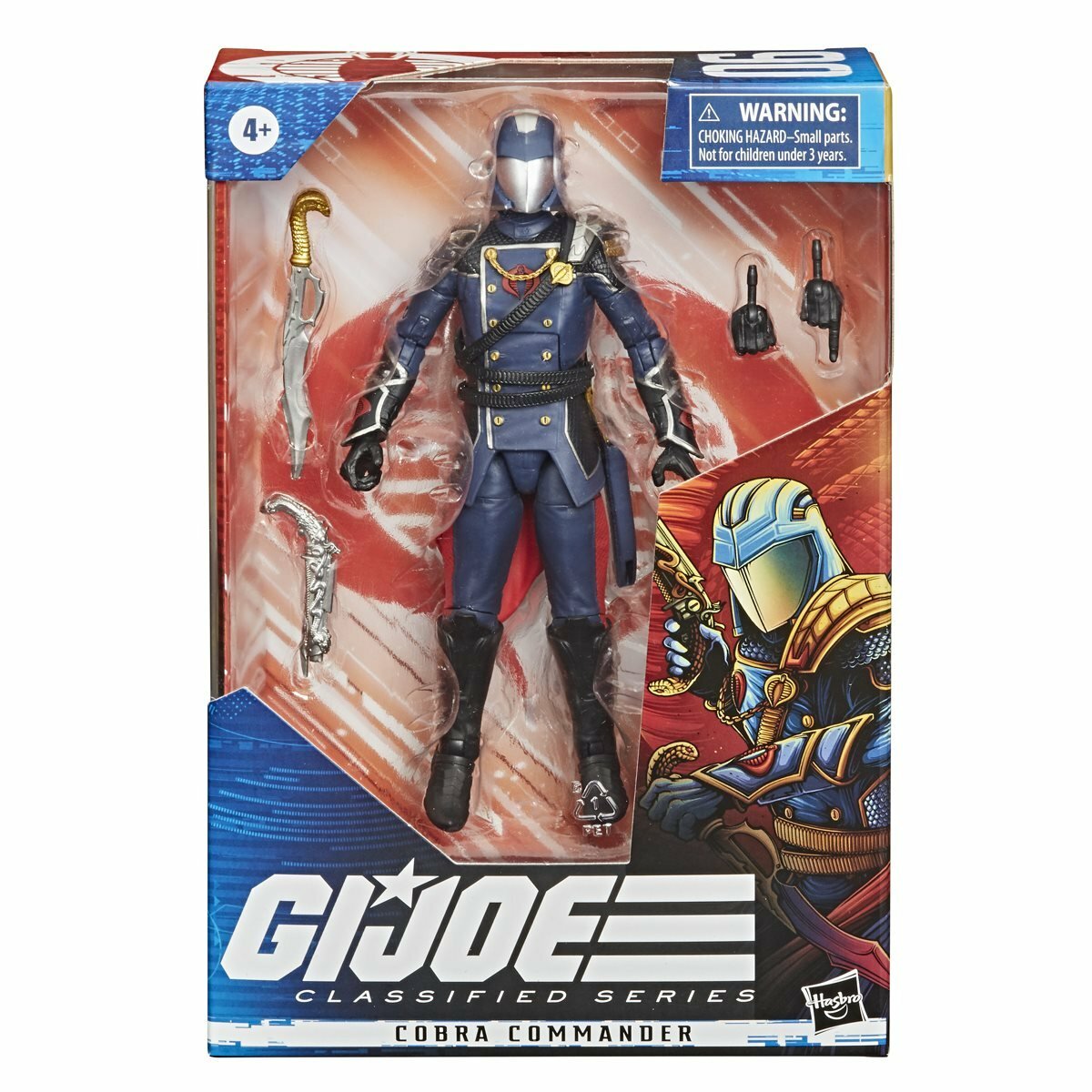 G.I. Joe Classified Series Cobra Commander 6 Inch Action Figure