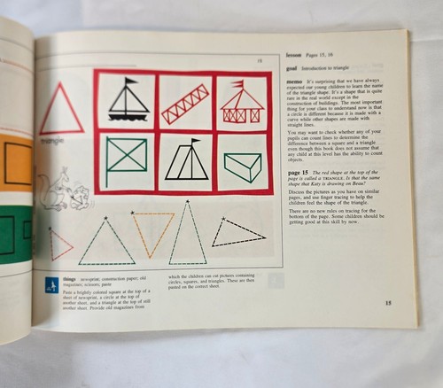 SRA Mathematics Preprimary Counting & Language Books Teacher's Editions 1974 - Picture 10 of 12