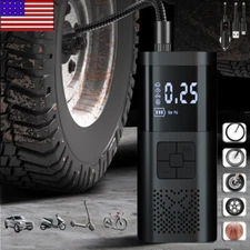 Portable 150PSI Car Digital Electric Tire Inflator LCD Bike Air Pump Compressor