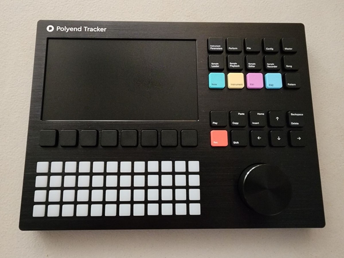 Polyend Tracker Tabletop Sampler, Wavetable Synthesizer and