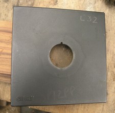 original Sinar  F  P fit lens board copal 0 34.6mm hole