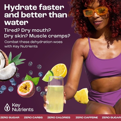 Hydration Packets - 5 Delicious Flavors in Electrolytes Powder Pac - Picture 2 of 8