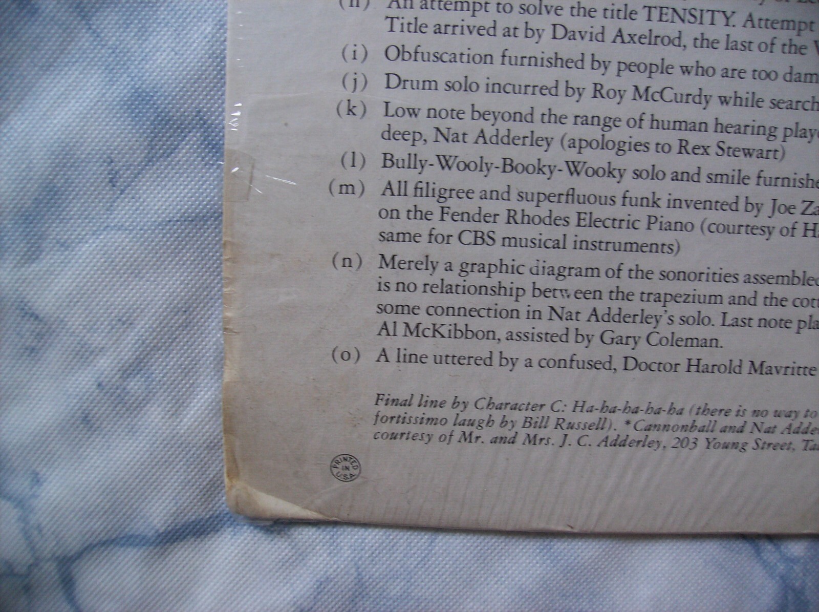 SEALED ! 1970 CANNONBALL ADDERLEY QUINTET & ORCHESTRA LP DAVID AXELROD JAZZ FUNK