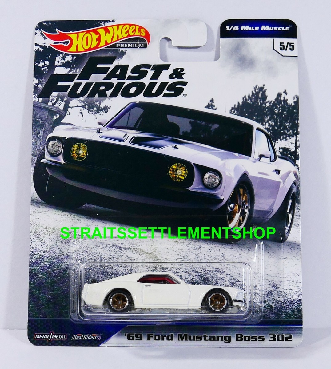 ホットウィール ワイルドスピード 1/4 MILE MUSCLE 2019 Hot Wheels Fast & Furious Premium 1/4 Mile Muscle