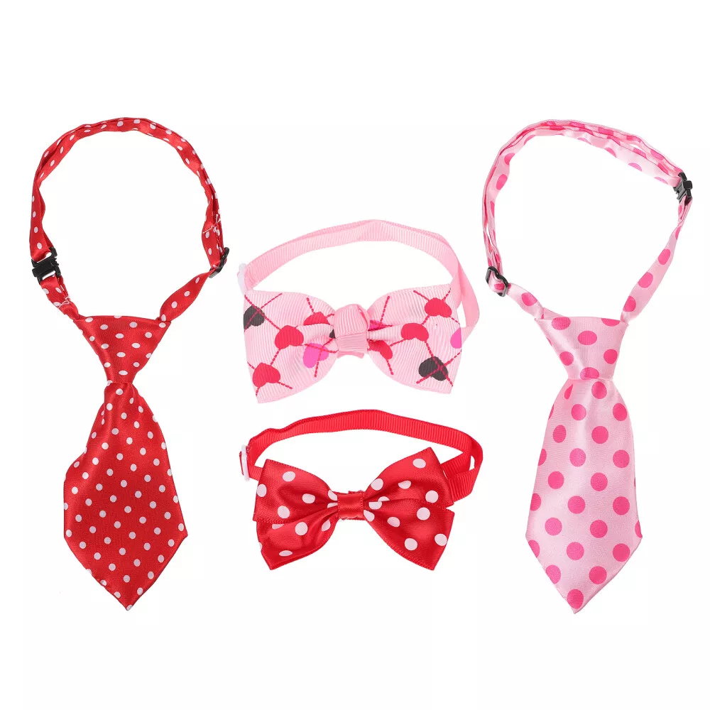 2 Sets Dog Valentines Day Collar Valentine Day Pet Costume Bow eBay