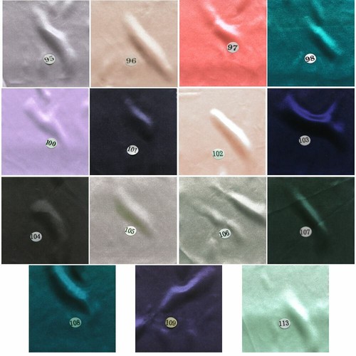 SHINY SILKY STRETCH BRIDAL SATIN FABRIC WEDDING DRAPERY DRESS COSTUME STUDIO 17Y - Picture 7 of 74