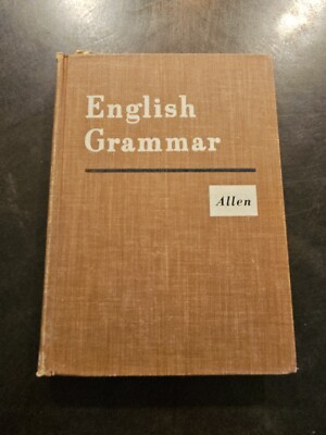 English Grammar By Ralph B. Allen 1950