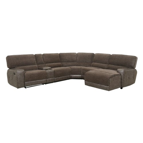 Ashley Furniture Dunbarton Cocoa Modular Reclining Sectional - Choose Size