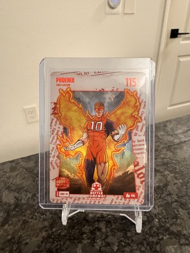 Bo Jackson Battle Arena 2025 #HBF-30 Phoenix Headliners Fire Battlefoil Bo Nix