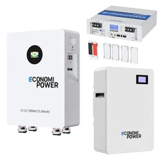 51.2V 48V LiFePO4 Lithium Battery 100Ah 200Ah 300Ah BMS For Home Solar Storage