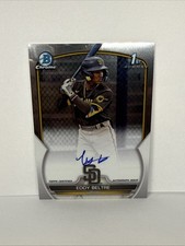 Eddy Beltre Bowman Chrome 2023 Auto
