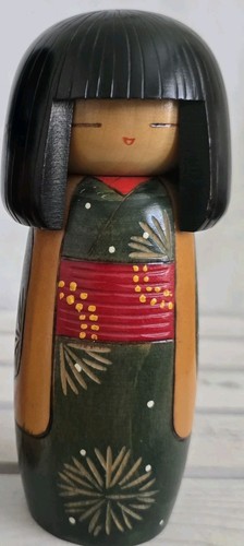 Vintage Gumma Kokeshi by Sumitani Kohji 住谷 wooden doll - Picture 2 of 4