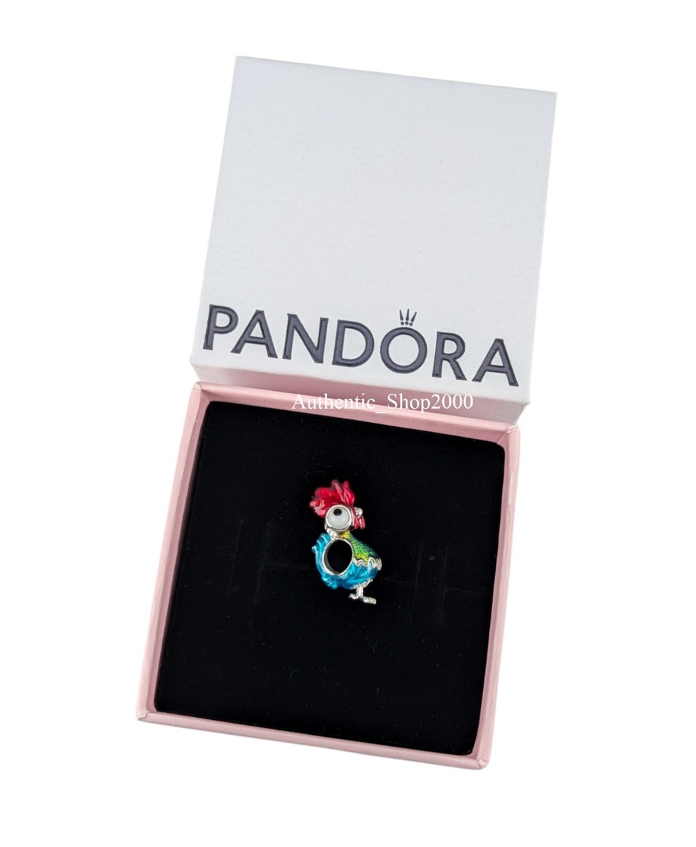 New 100% Authentic PANDORA 925 Disney Moana Heihei Rooster Charm