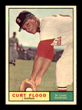 1961 TOPPS #438 CURT FLOOD (NM-MT) CENTERED * SUPER HIGH QULAITY ~ GFCC