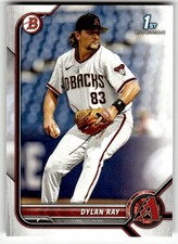 2022 Bowman Draft #BD-191 Dylan Ray 1st Arizona Diamondbacks Baseball