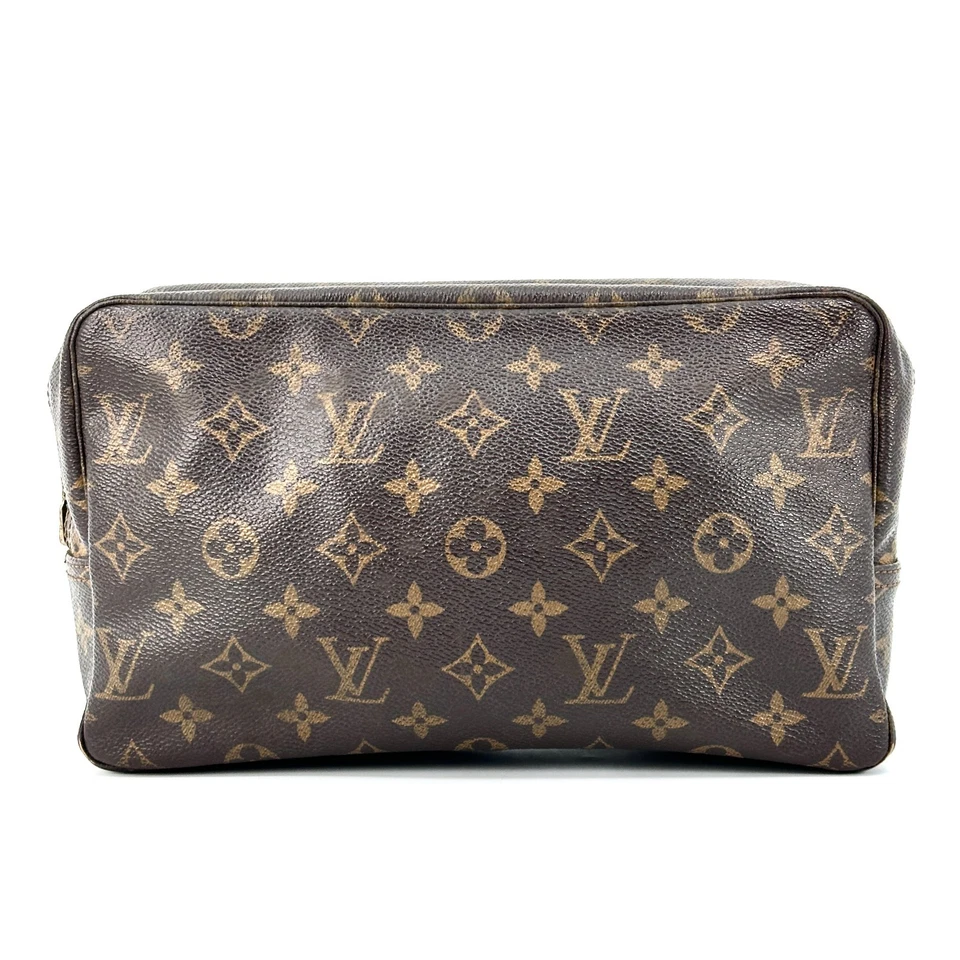 Louis-vuitton Bolso de Mano Bolsa de Cosméticos M47522 Trousse Toilette 28 Auténtico Foto 2 de 4