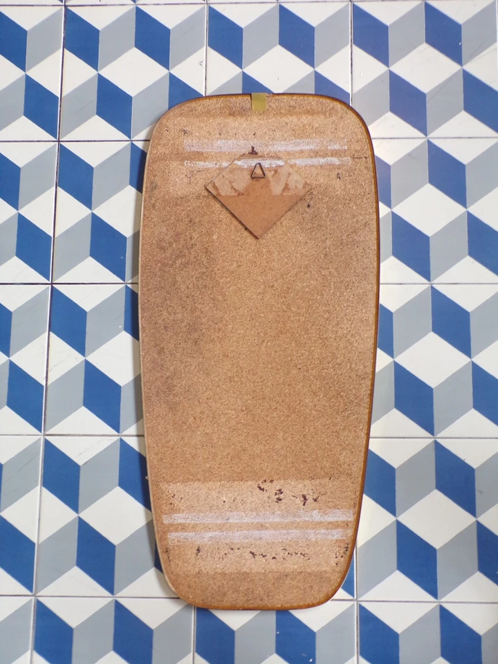 MIROIR-FORME LIBRE-RéTROVISEUR VINTAGE-DESIGN 60-32x68cm - Photo 4/4