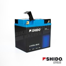 Shido LIX30L-BS Q Lithium Ion Battery to fit Ducati 860 GT/GTS 1975-1976