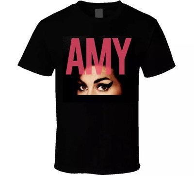 Amy Winehouse JADE SINGER Short Sleeve Full size Navy Shirt FA504