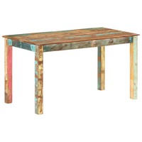 Esstisch Altholz Massiv Rechteckig 140X70X76 Cm Landhausstil