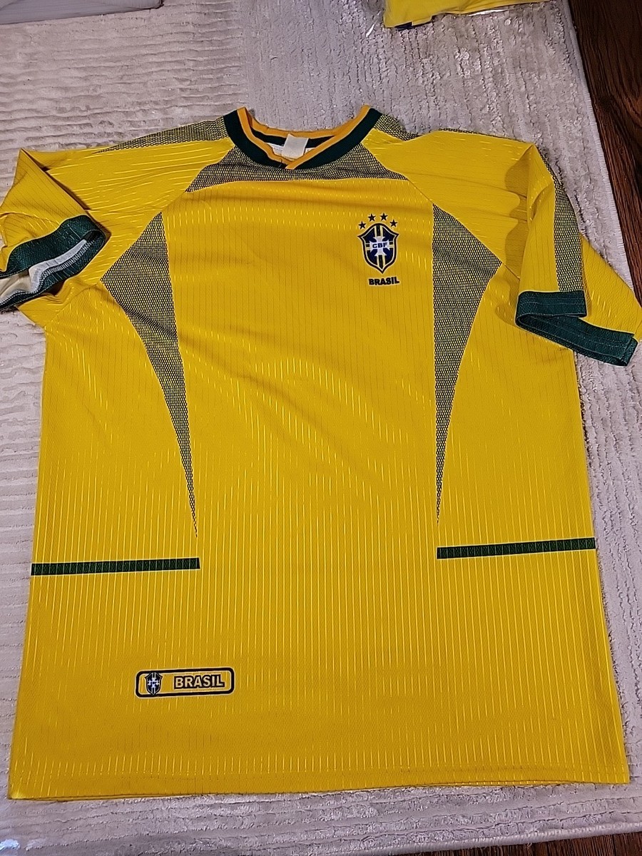 Brasil Soccer Jersey Futbol Shirt Mens Size 2XL XXL CBF Brazil