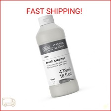 Winsor  Newton Brush Cleaner  Restorer, 16.0-oz Bottle