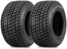 (2 Pack) 16x6.50-8 Lawn Mower Tubeless Tire, 16x6.5-8 for Turf-S 