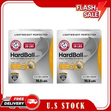 2 Pack Arm  Hammer HardBall Lightweight Multi-Cat Clumping Litter, 10.5 lb